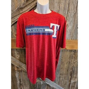 Genuine merchandise Texas Rangers baseball performance t shirt size XL mens